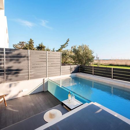 Serene Villas Halkidiki - Cfront Private Pool Nea Irakleia Exteriör bild