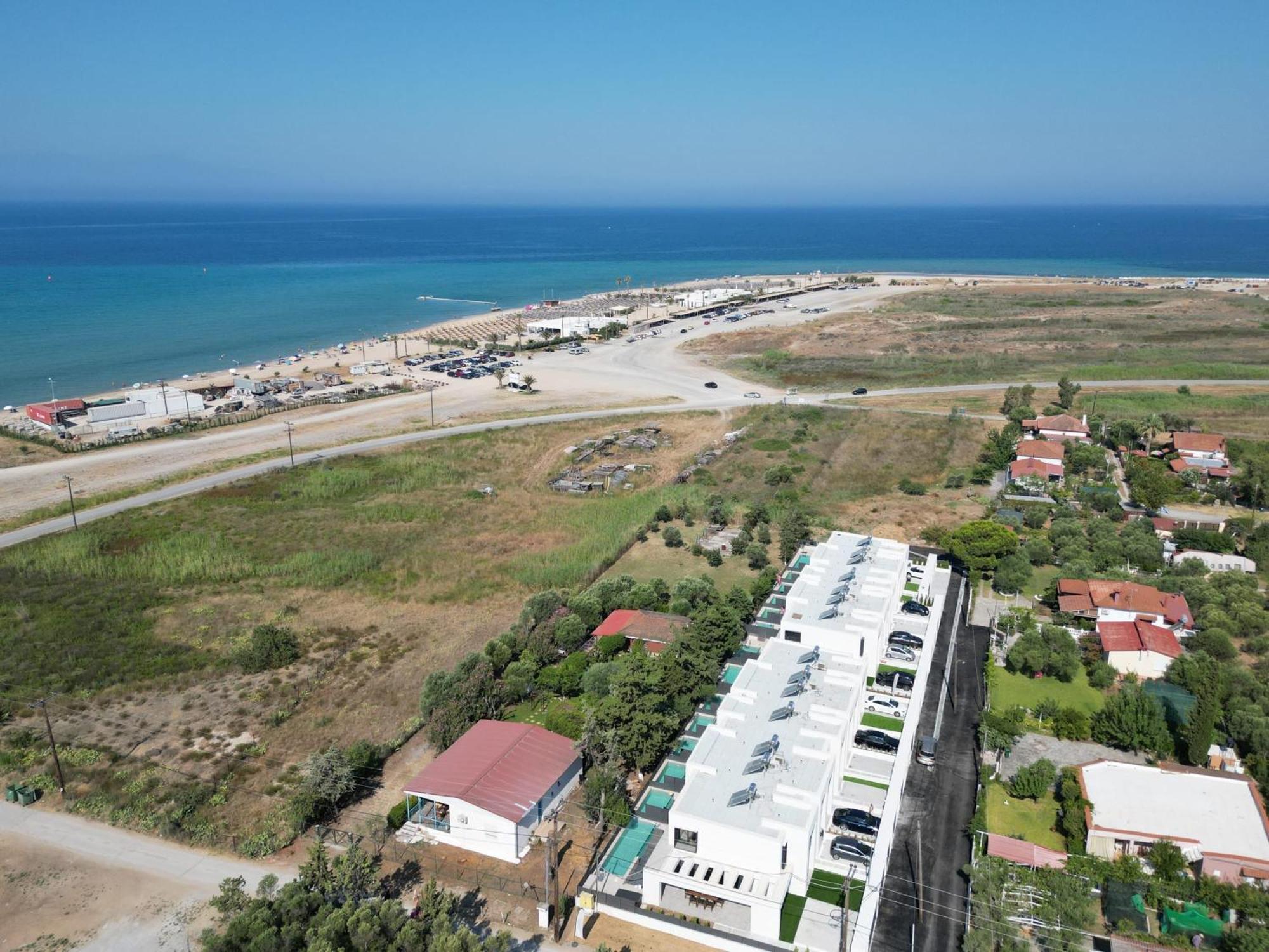 Serene Villas Halkidiki - Cfront Private Pool Nea Irakleia Exteriör bild